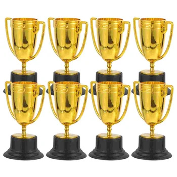 8/10/16/20pcs Мини-Пластмасов Златна Награда на Трофея Купа на Футболни Медалите Награден Купа Ранните Забавни Играчки Футболни Подаръци