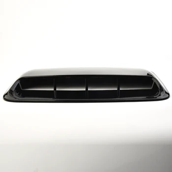 CITALL Черен/бял/сив 1бр Автомобилен Универсален 4x4 подаване на Въздух на предния Капак Лъжичка отдушник, Капак Декоративна стикер