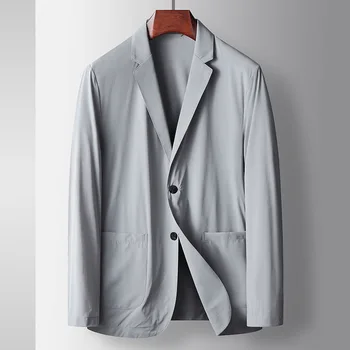 E1644-Мъжки костюм, Лятно Ежедневното бизнес свободно палто