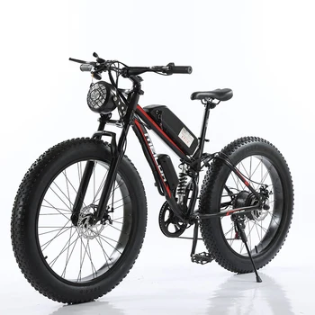 FEIVOS W3 1000 W 48 зимни гуми Електрически велосипед Алуминиева 26-инчов электровелосипед с амортизатором Безплатна доставка електрически планински велосипед