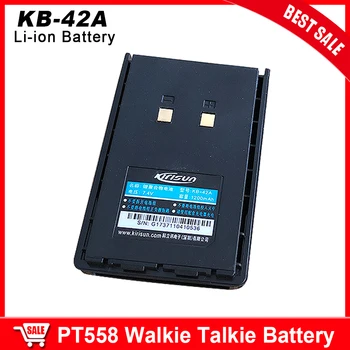 KB-42A Литиево-йонна Батерия 1200 mah за Преносими Радиостанции PT558 PT-558S PT668 PT4200 Двустранно Радио Допълнителна Батерия