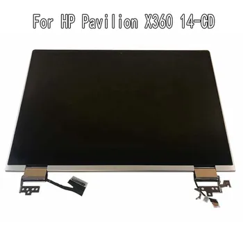 L20552-001 За HP PAVILION REFURB X360 14T-CD000 14T-CD100 14-CD 14M-CD0003DX HD LCD LED ДИСПЛЕЙ СЕНЗОРЕН ЕКРАН възли