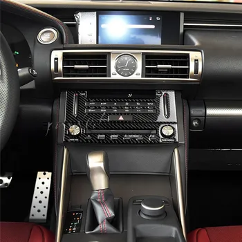 Авто Климатик, изработени от Въглеродни Влакна CD Панел Автомобилни Стикери за Декорация за Lexus IS250 300H Аксесоари за оформяне на Интериор на Автомобил