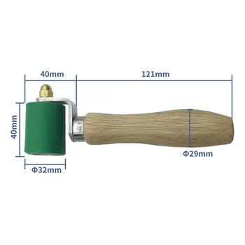 Висока устойчив силикон определяне валяк L50 с подшипником диаметър от 40 mm се Използва с термофеном heat gun plastic заварчик за PVC