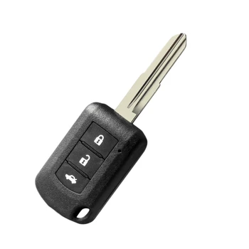 Калъф за дистанционно на ключа на автомобила 2/3/4 бутони за Mitsubishi Eclipse Outlander Mirage Lancer