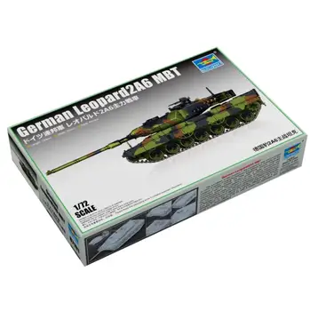 Комплект немски модели на TRUMPETER 07191 в мащаб 1/72 Leopard2A6 МВТ