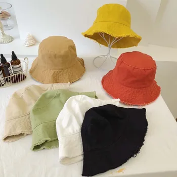 Летни сгъваеми женски широкополые шапки, многоцветен памучен солнцезащитная шапка с голяма периферия, мъжки шапки Боб в стил хип-хоп Gorros, мъжка проститутка, панама