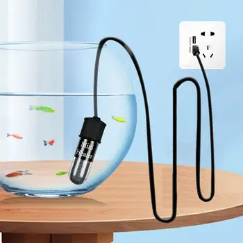Малък нагревателен прът за резервоар, захранван от USB, нагревател за аквариум с захранван от USB, мини-нагревателен прът за аквариум с за поддържане на цистерни