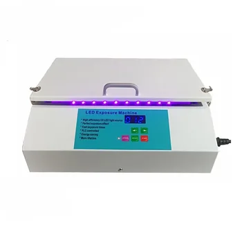 Мини led UV-экспонирующая машина за тампонен печат