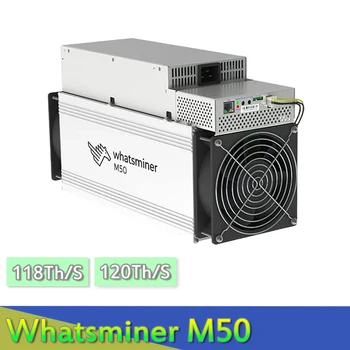 Миньор Whatsminer M50 118T 120T, SHA-256, нова планинска машина на склад безплатна доставка