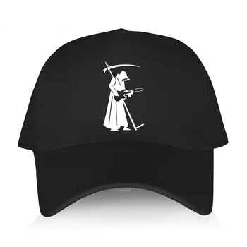 Модната марка бейзболна шапка sunmmer Hat YAWAWE COOL GRIM REAPER КИТАРИСТ Официална Новост МЪЖКИ Шапки yawawe Улични шапка за Момчета
