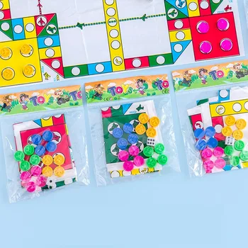 Мултиплейър игра от найлонов плик пакет са Малки и преносими пластмасови детски играчки за игра на мозъка Настолни играчки, в които е лесно да се играе, 5g Трайни Са