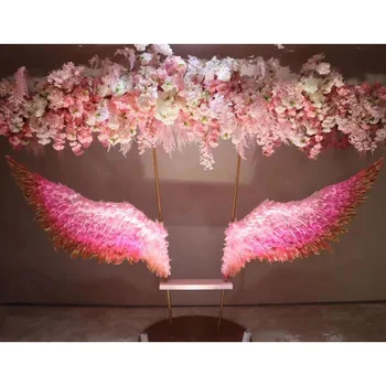 сватбени крилата на един Ангел в градината, реалистични Крила на Ангел, ярки цветни крила, лесен костюм за cosplay, реквизит за снимки на ластик