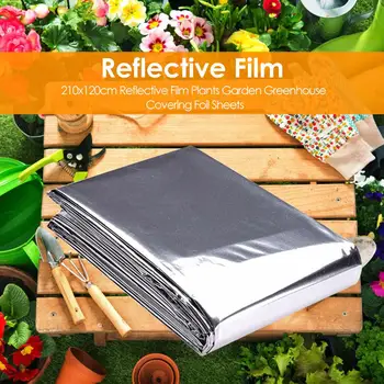 Светоотражающая филм за растения, покриващ стената на градината, лист хидропоника филм за растенията