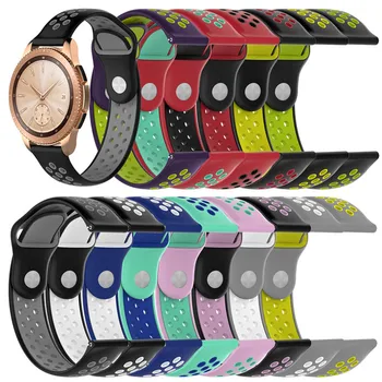 Силиконов ремък за Samsung Galaxy Watch 42/46 mm SM-R800/Xiaomi HuaMi Amazfit 2/Гривна Ticwatch Каишка за часовник Нова