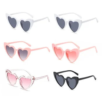 Слънчеви очила за моминско парти Декор за булчински душ, за да проверите за моминско парти Подарък на булката Подружке булката Очила във формата на сърце