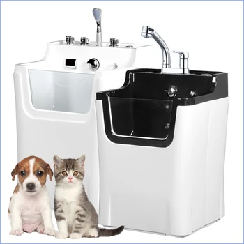 Станция за грижа за домашни кучета и котки в банята и спа център