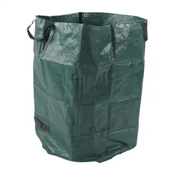 Торбички за градински отпадъци с капацитет 300 л, сгъваеми, устойчиви на разкъсване, за многократна употреба за боклук от листата на тревата