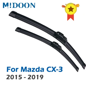 Четки на Предните Чистачки MIDOON Wiper За Mazda CX-3 CX3 2015 2016 2017 2018 2019 Предното Стъкло 22 