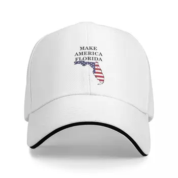 Бейзболна шапка Make America Florida, модна шапка-дерби, аниме-шапка, скъпа шапка за жени, мъжка шапка
