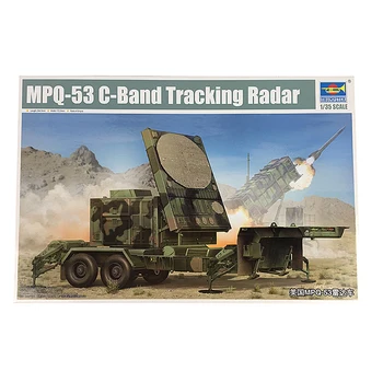 Тромпетист 01023 1/35 Мащаб MPQ-53 Радар за проследяване на C-band Пластмасов модел на комплект броня TH05769-SMT6